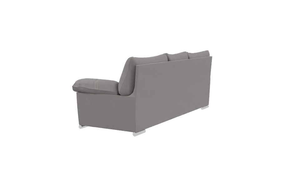 Contemporary Fabric Sofa 3D Model - Professional 3D Model Render 3