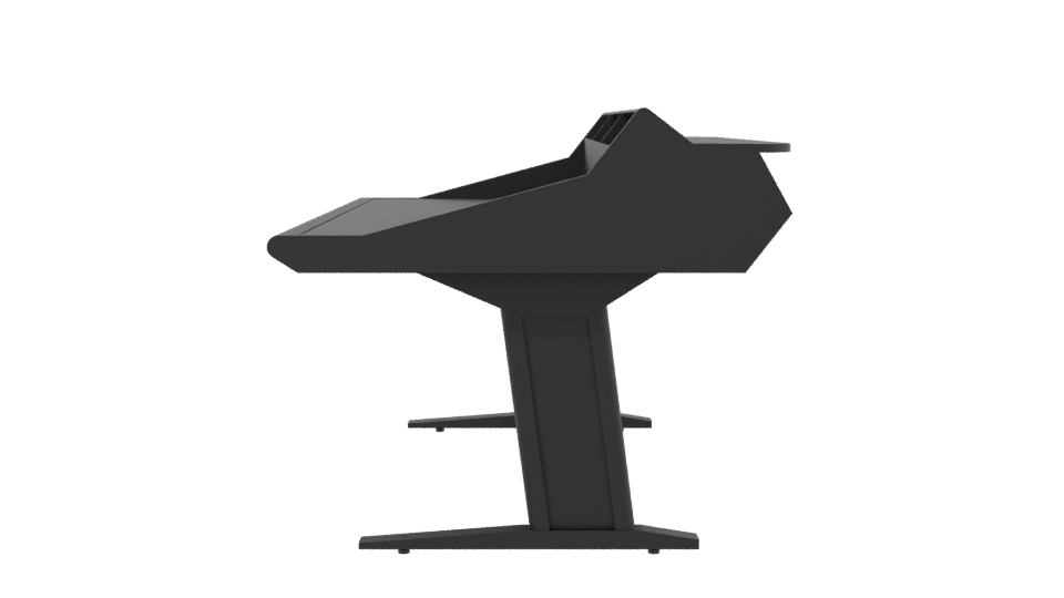 Stylish Modern Work Desk 3D - Professional 3D Model Render 2