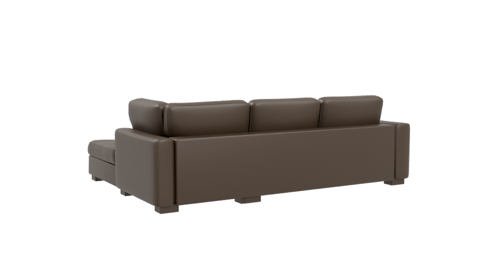 Stylish Modern Sofa 3D Model - Professional 3D Model Render 4