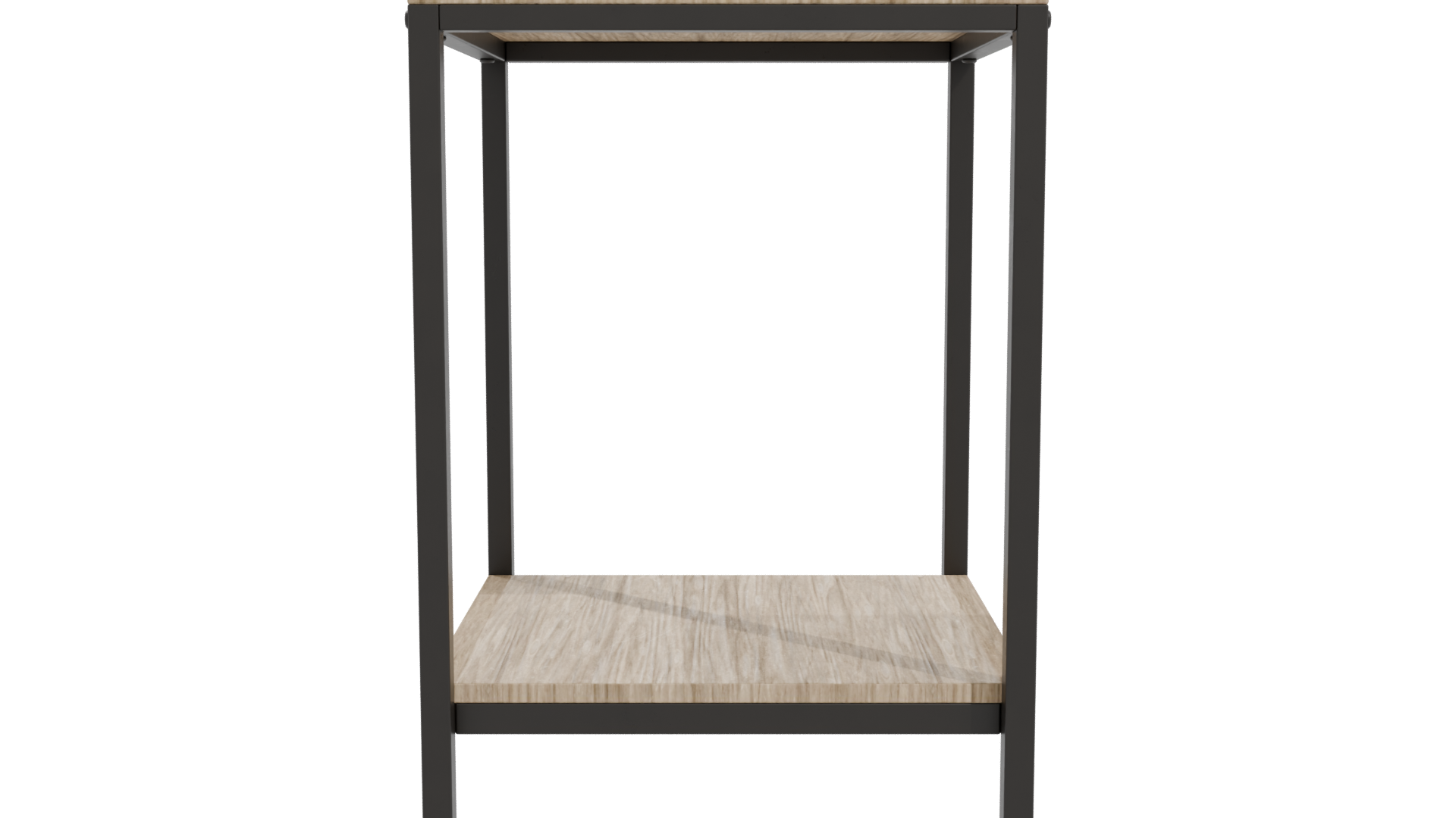 Minimalist Wooden Storage Table 3D - Professional 3D Model Render 11