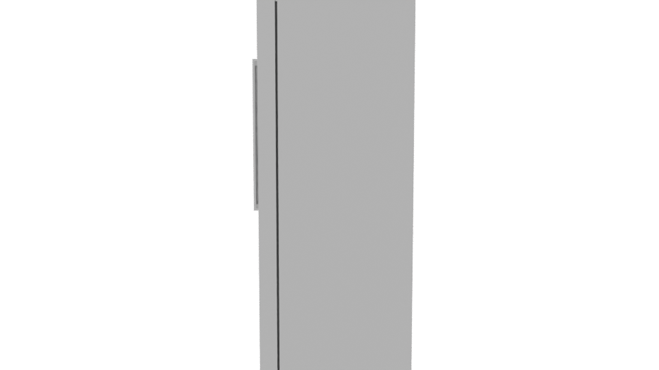 Refrigerator Neu SBS 3D Model - Professional 3D Model Render 2