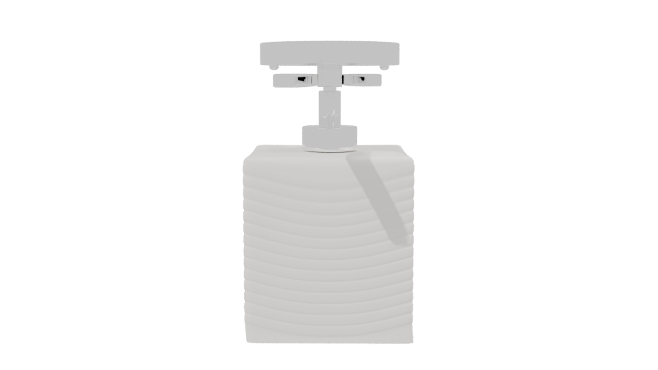 Sleek Modern Perfume Bottle 3D - Professional 3D Model Render 2