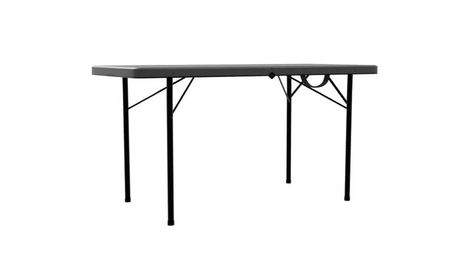 Sleek Modern Folding Table 3D Model - Professional 3D Model Render 10