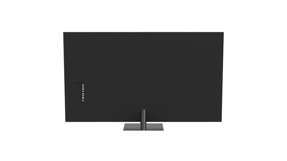 Sleek Modern Flat Screen TV - Professional 3D Model Render 5