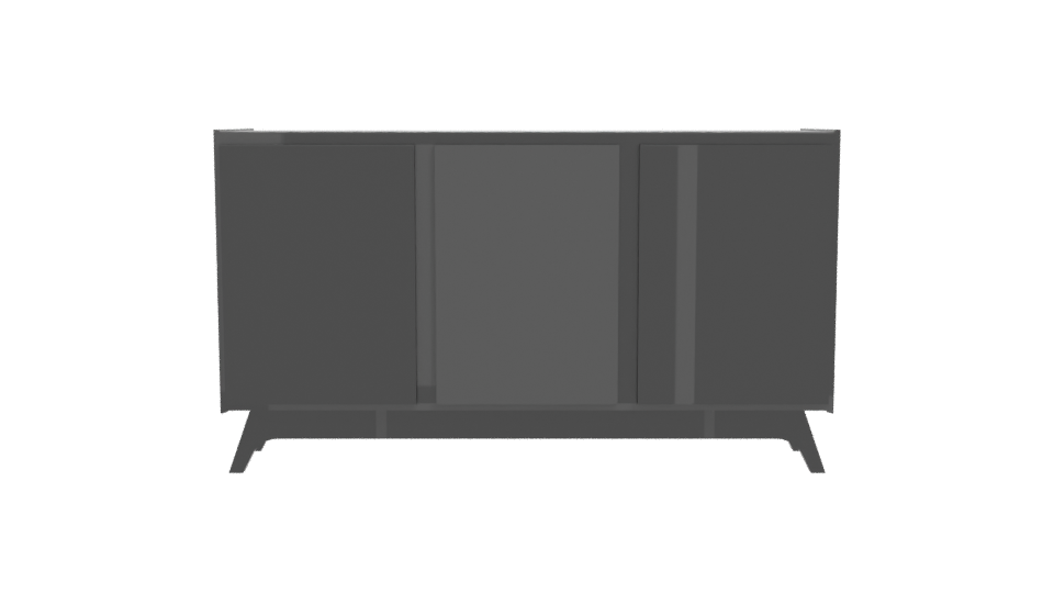 Stylish Modern Sideboard 3D - Professional 3D Model Render 11