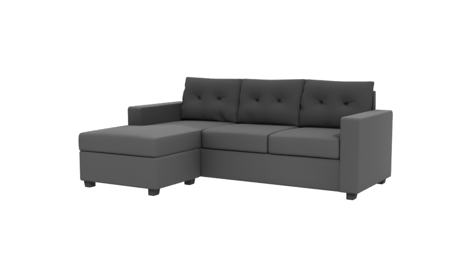 Stylish Modern Sectional Sofa 3D - Professional 3D Model Render 12