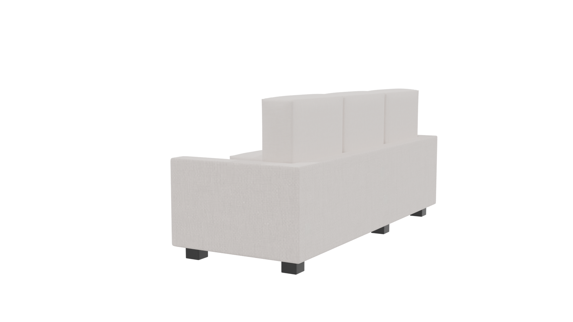 Stylish Modern Sectional Sofa 3D - Professional 3D Model Render 3