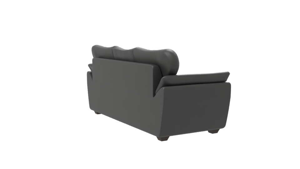 Stylish Leather Sofa Model 3D - Professional 3D Model Render 7