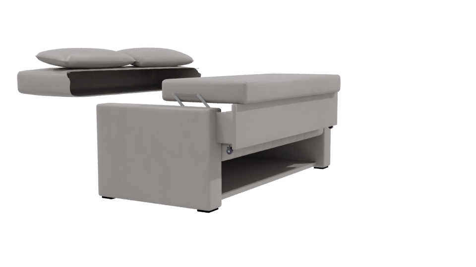 Stylish Modern Sofa Bed 3D - Professional 3D Model Render 9