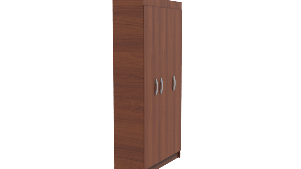 Pasco Cherry Wood Closet 3D - Professional 3D Model Render 9