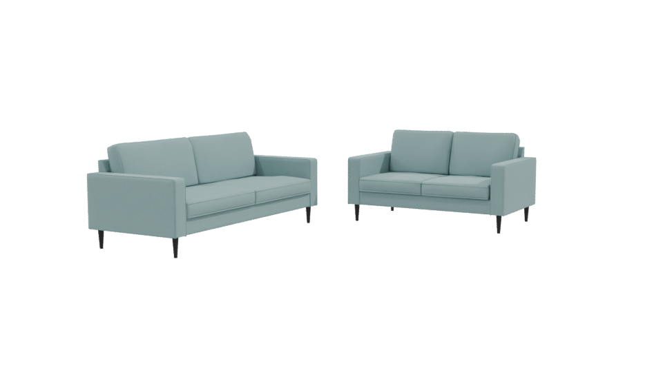 Stylish Modern Sofa Set 3D - Professional 3D Model Render 9
