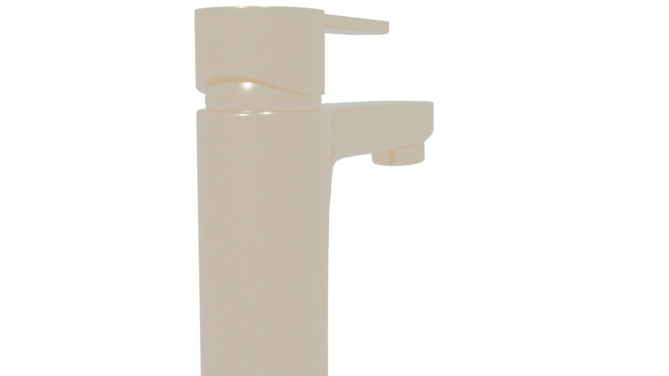 Stylish Metallic Water Dispenser 3D Model - Professional 3D Model Render 6