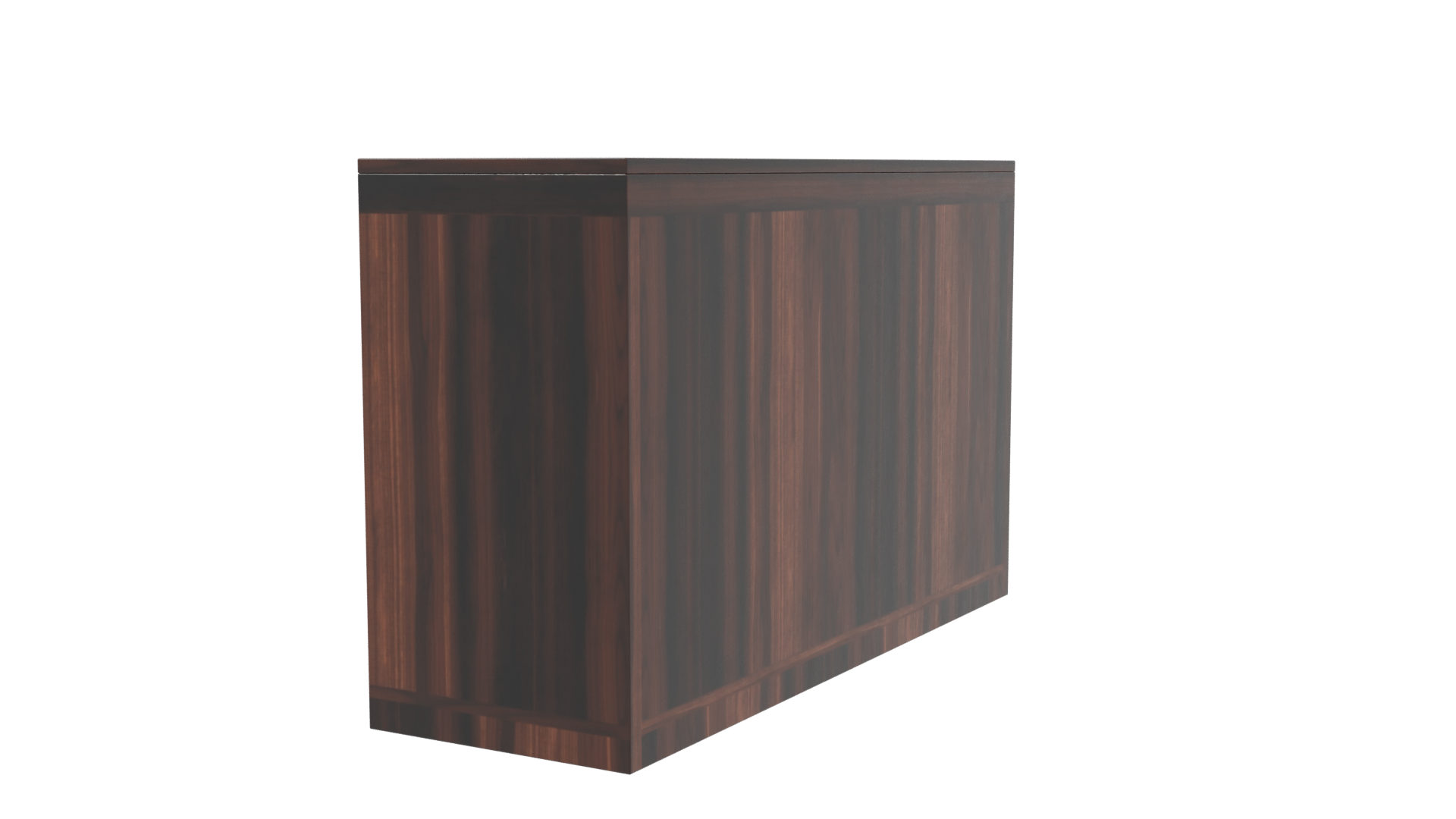 Stylish Wooden Console Table Model - Professional 3D Model Render 3