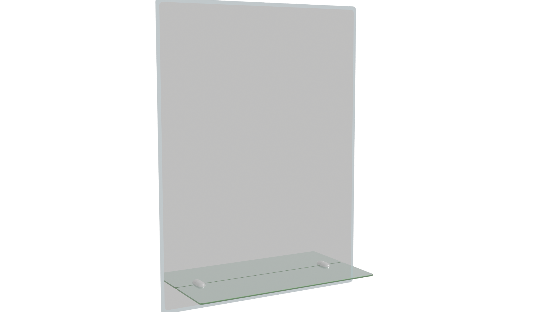 Clear Acrylic Display Stand Model - Professional 3D Model Render 10