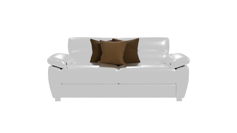 Stylish Modern Sofa 3D Model - Professional 3D Model Render 11