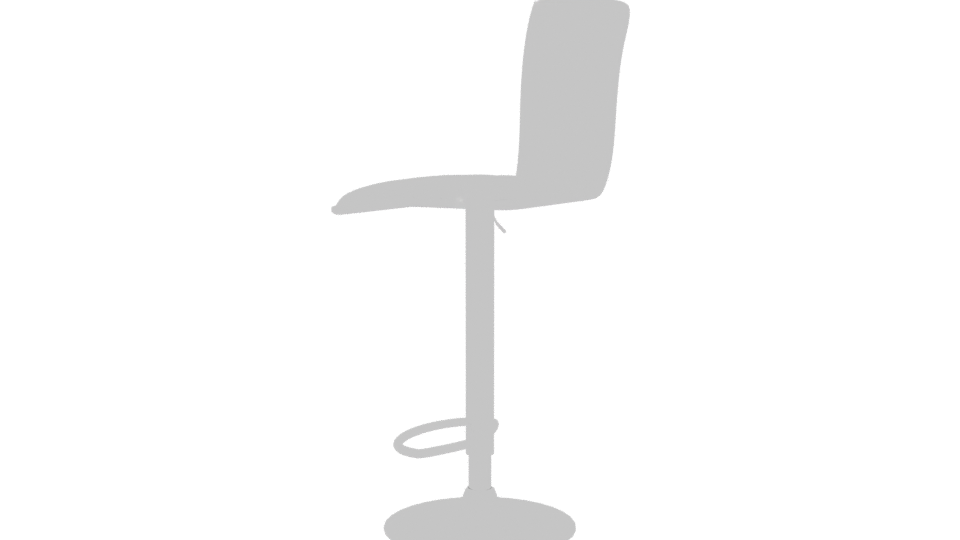 Stylish Bar Stool 3D Model - Professional 3D Model Render 3