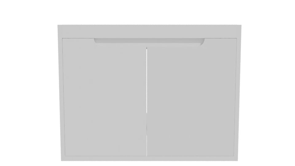 Stylish Minimalist Storage Chest 3D - Professional 3D Model Render 11