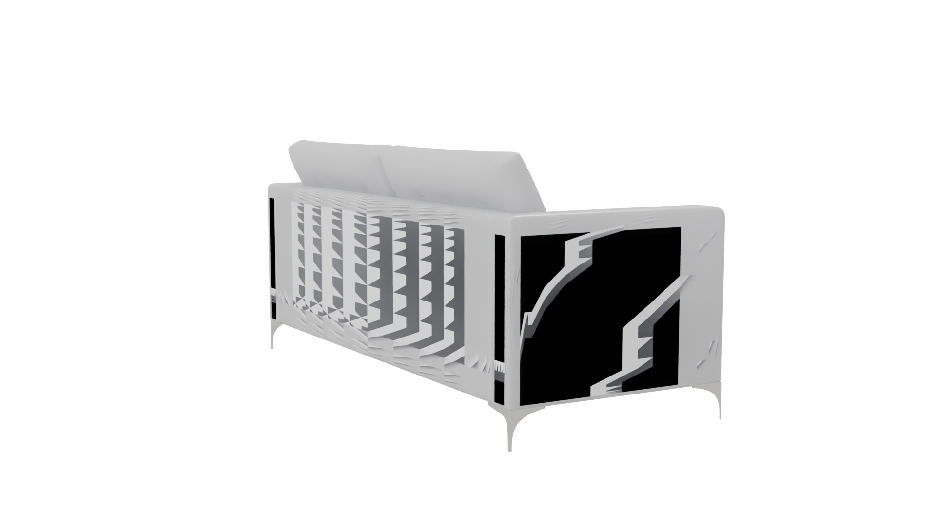 Contemporary Sofa 3D Model - Professional 3D Model Render 7