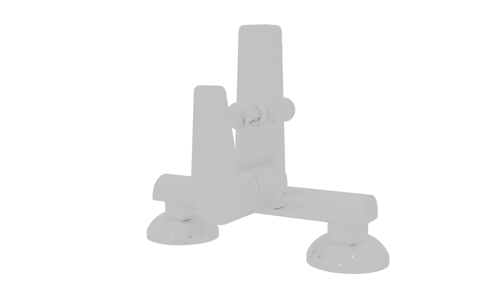 Sleek Modern Kitchen Faucet 3D Model - Professional 3D Model Render 6