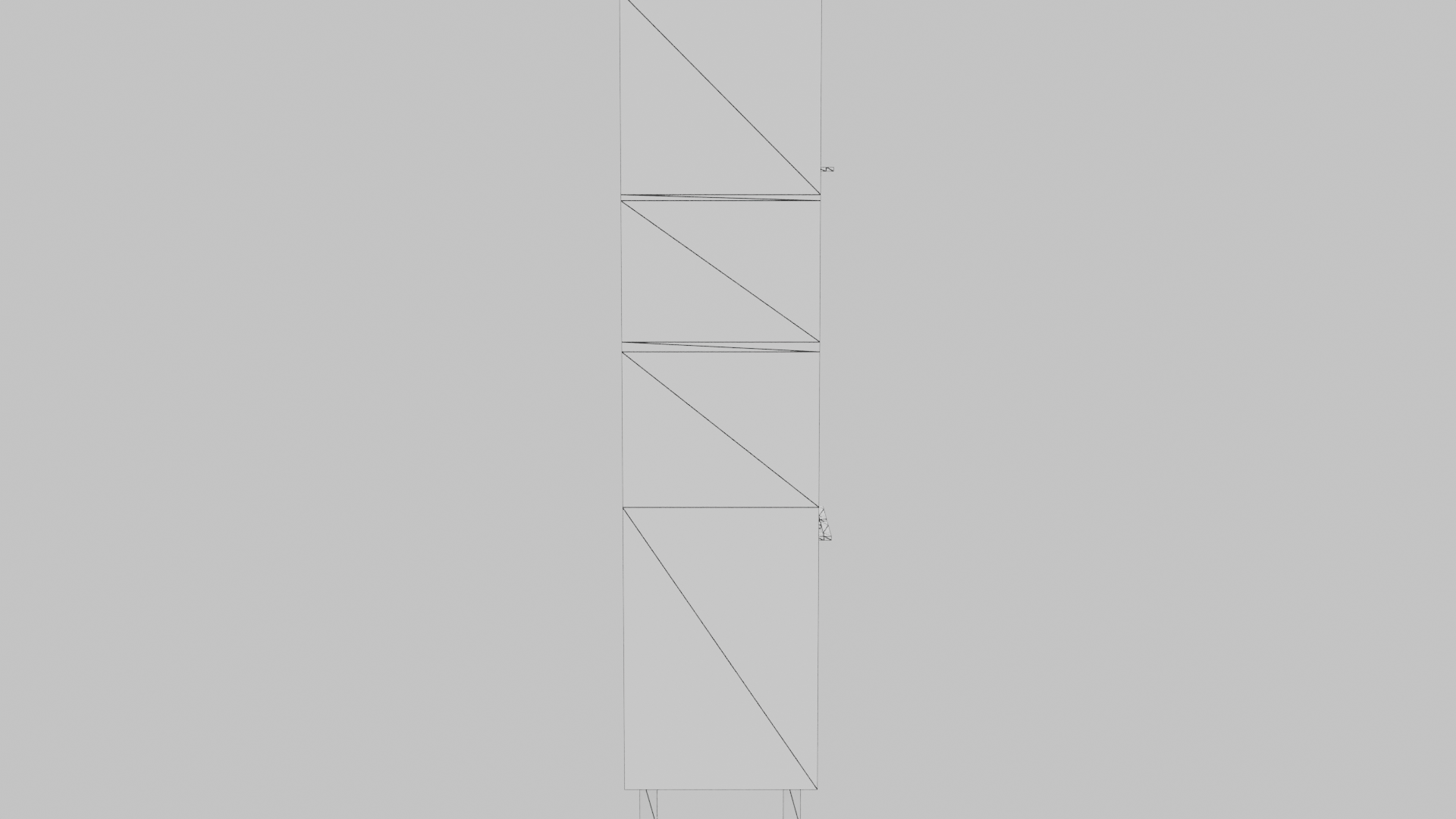 Modern Kitchen Cabinet 3D Model - Professional 3D Model Render 15