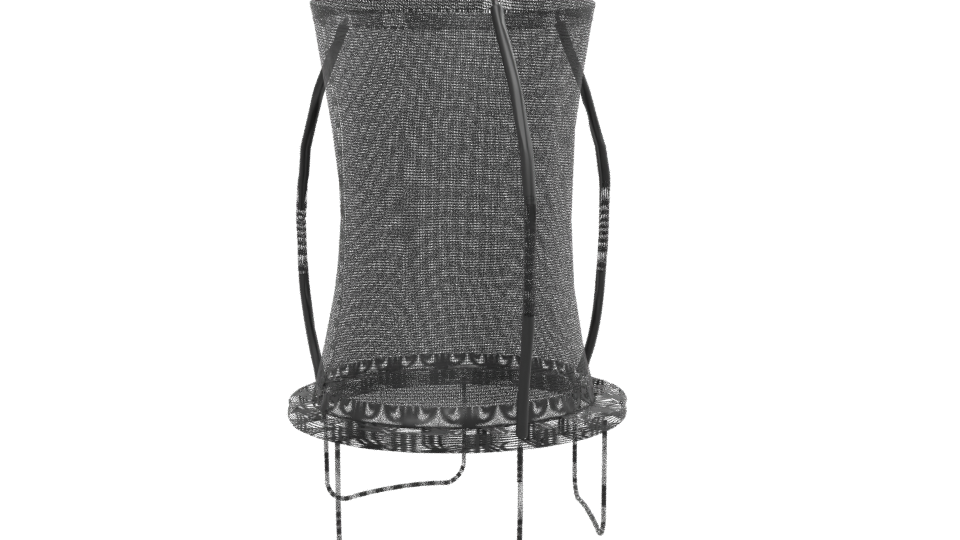 Stylish Modern Trash Can 3D - Professional 3D Model Render 13