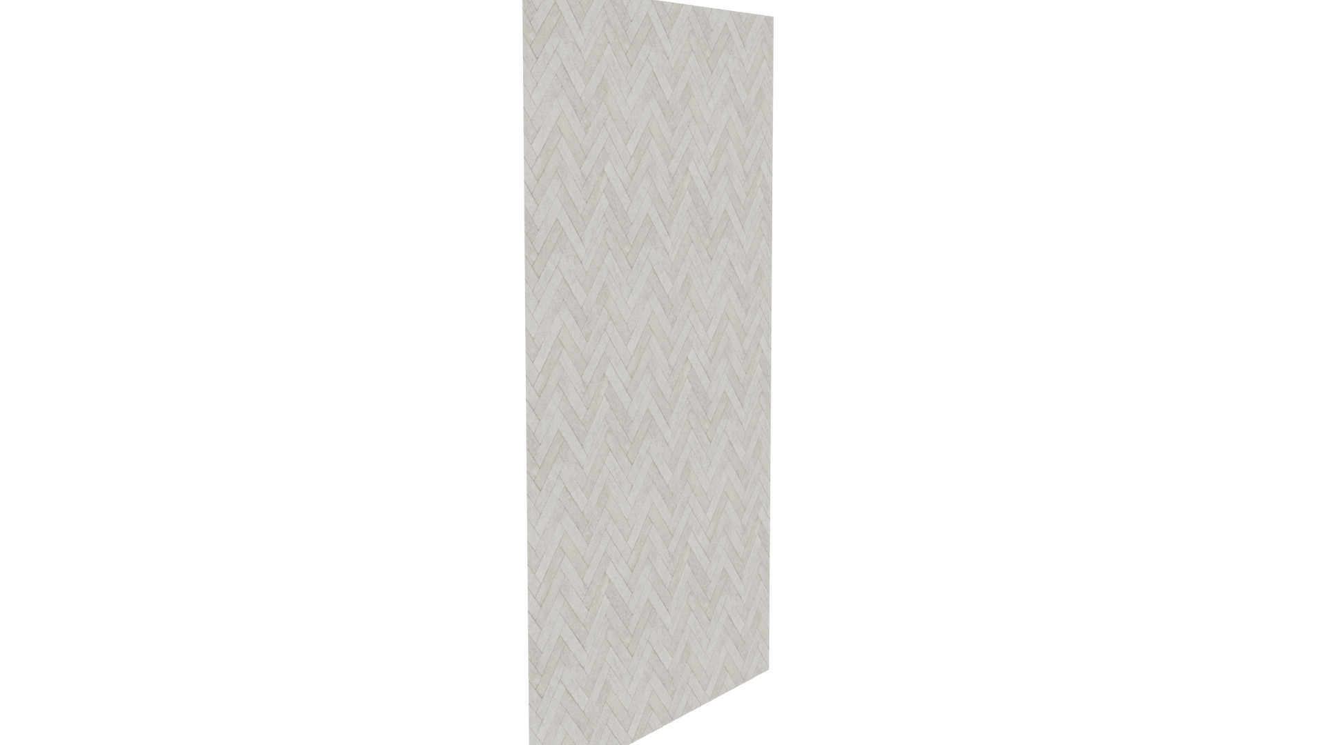 Elegant Herringbone Wall Panel 3D - Professional 3D Model Render 15