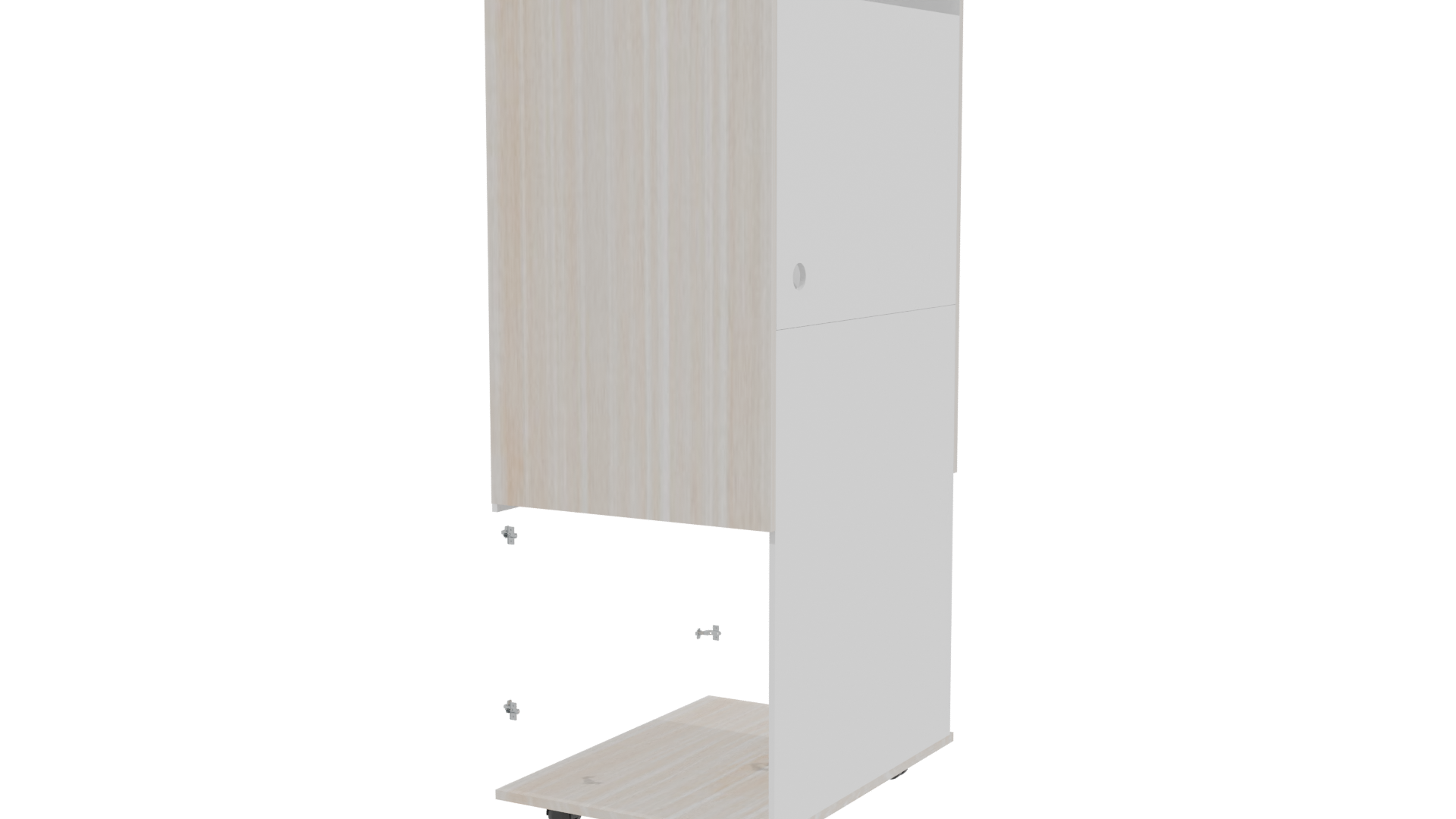 Stylish Minimalist Cabinet 3D - Professional 3D Model Render 3