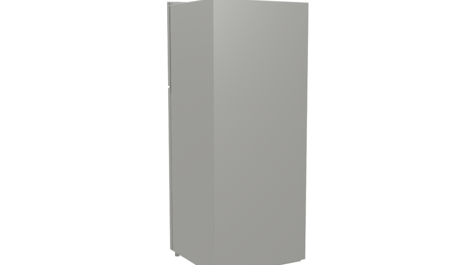 Modern Refrigerator 3D Model - Professional 3D Model Render 4