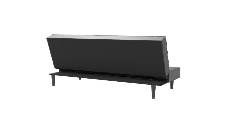 Stylish Minimalist Sofa Model - Professional 3D Model Render 6