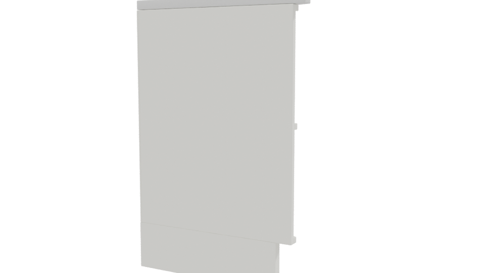 Stylish Modern Wall Shelf 3D - Professional 3D Model Render 9