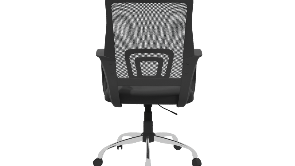 Elegant Office Chair 3D Model - Professional 3D Model Render 5