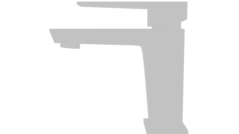 Modern Bathroom Faucet 3D - Professional 3D Model Render 2