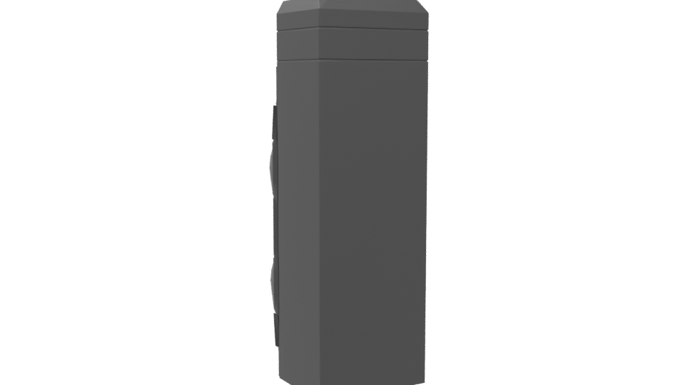 Powerful Bluetooth Speaker Model - Professional 3D Model Render 4