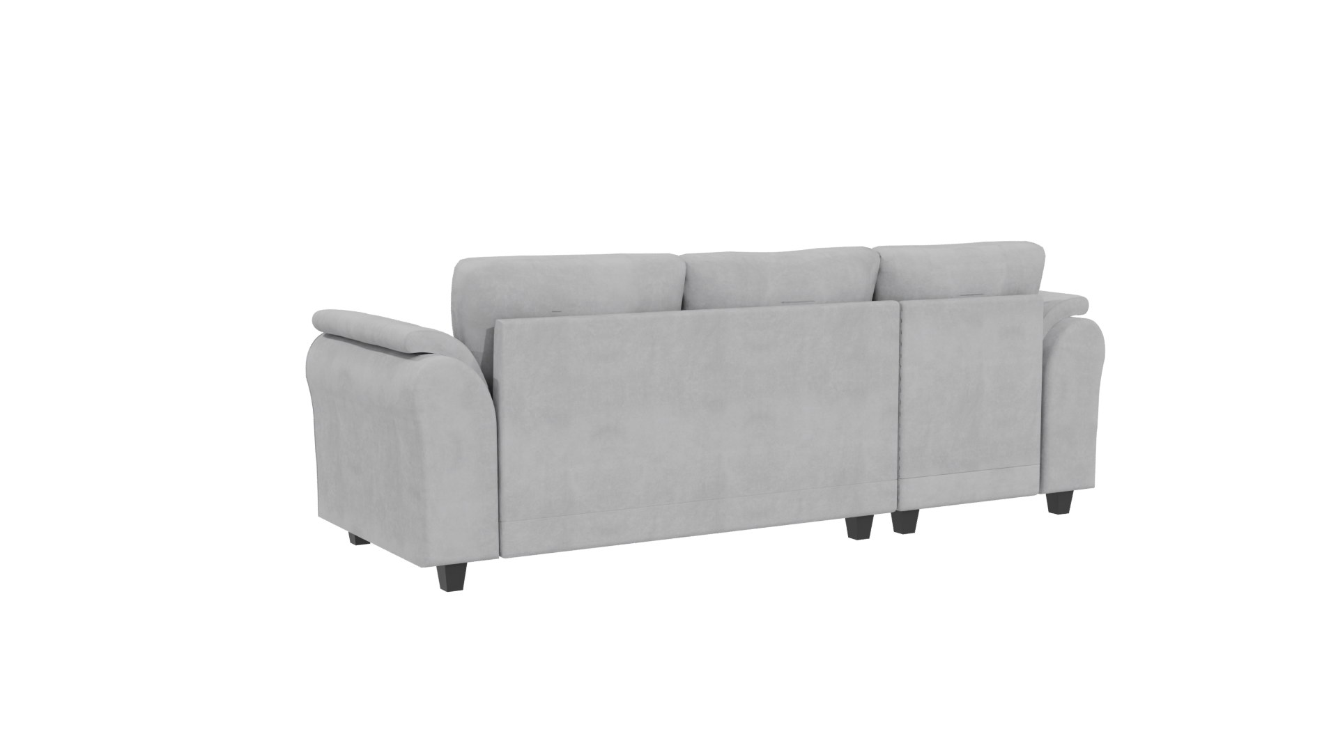 Stylish Modern Sofa 3D Model - Professional 3D Model Render 4