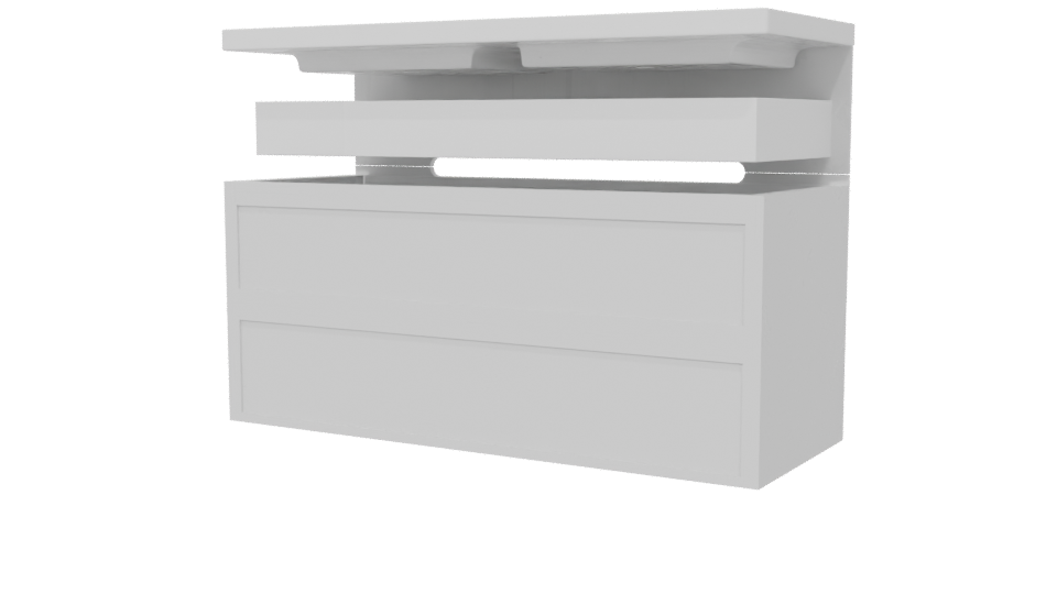 Elegant Modern Bathtub 3D Model - Professional 3D Model Render 6