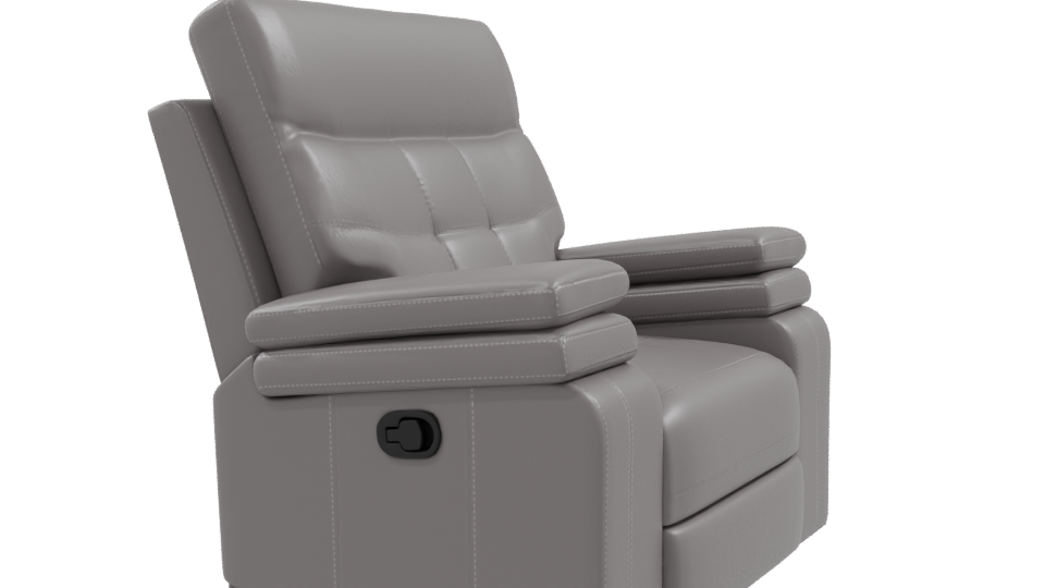 Stylish Recliner Chair 3D Model - Professional 3D Model Render 9
