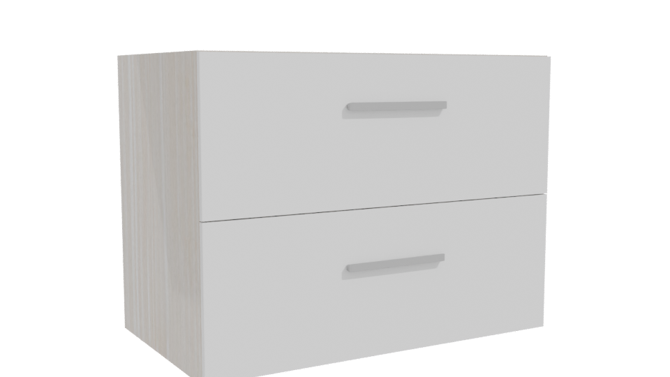 Sleek Minimalist Bathroom Vanity 3D - Professional 3D Model Render 10