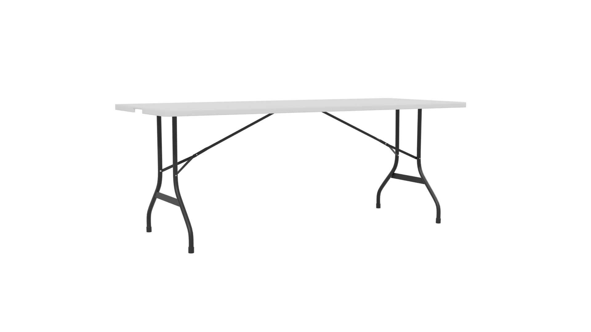 Minimalist Folding Table 3D Model - Professional 3D Model Render 13