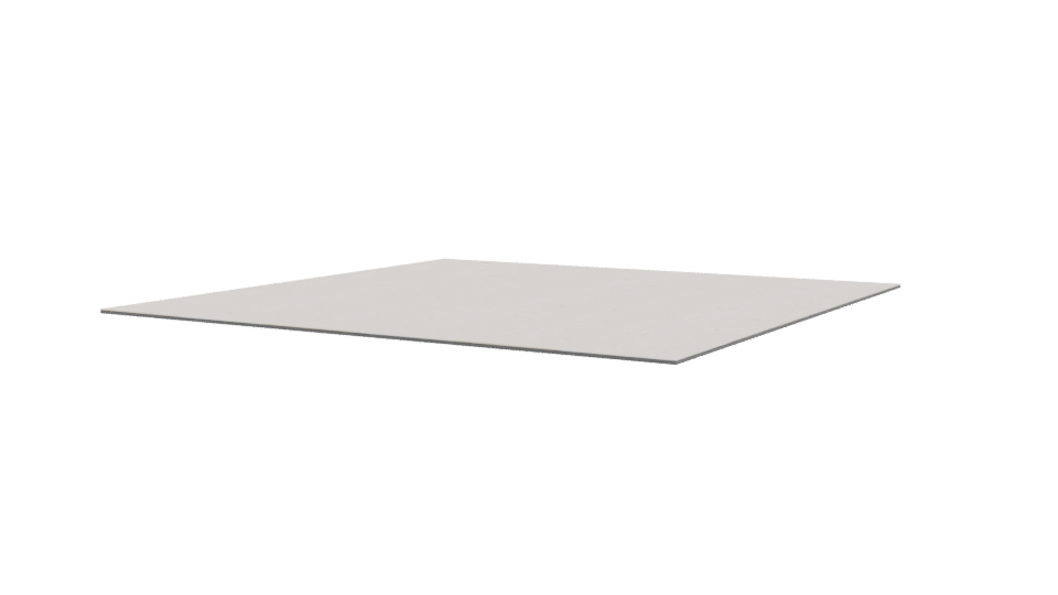 Minimalist Flat Surface Model - Professional 3D Model Render 3