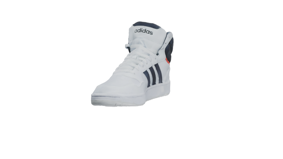 Stylish High-Top Sneakers Model - Professional 3D Model Render 12