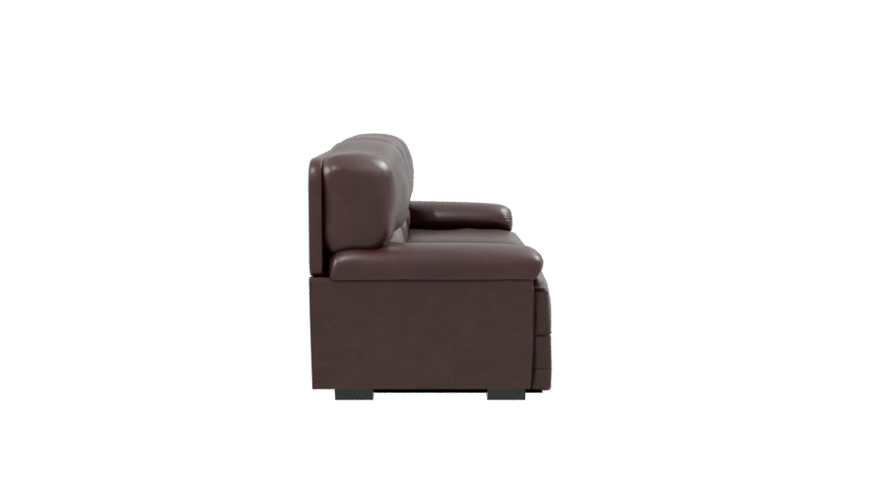 Premium Leather Sofa Model 3D - Professional 3D Model Render 8