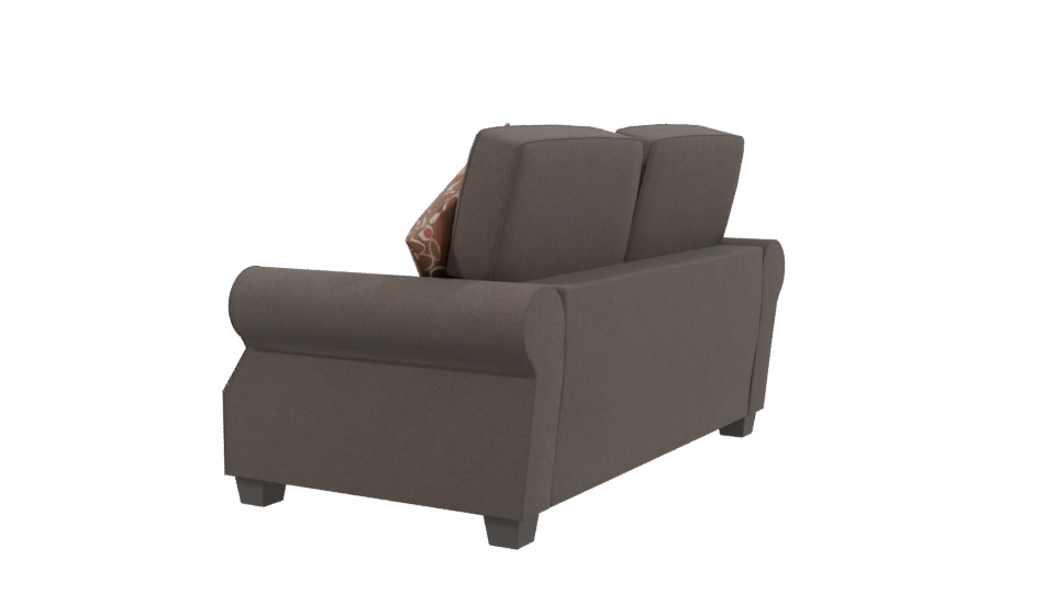 Stylish Fabric Sofa 3D Model - Professional 3D Model Render 3