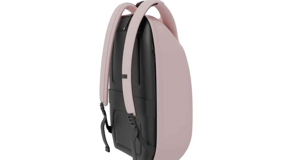 Stylish Modern Luggage Bag 3D - Professional 3D Model Render 7