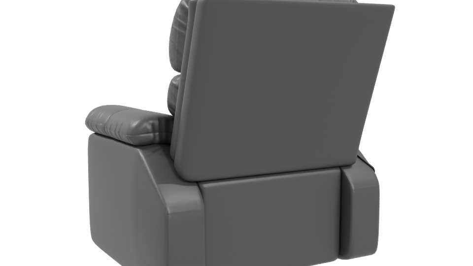 Stylish Modern Recliner Chair 3D - Professional 3D Model Render 4