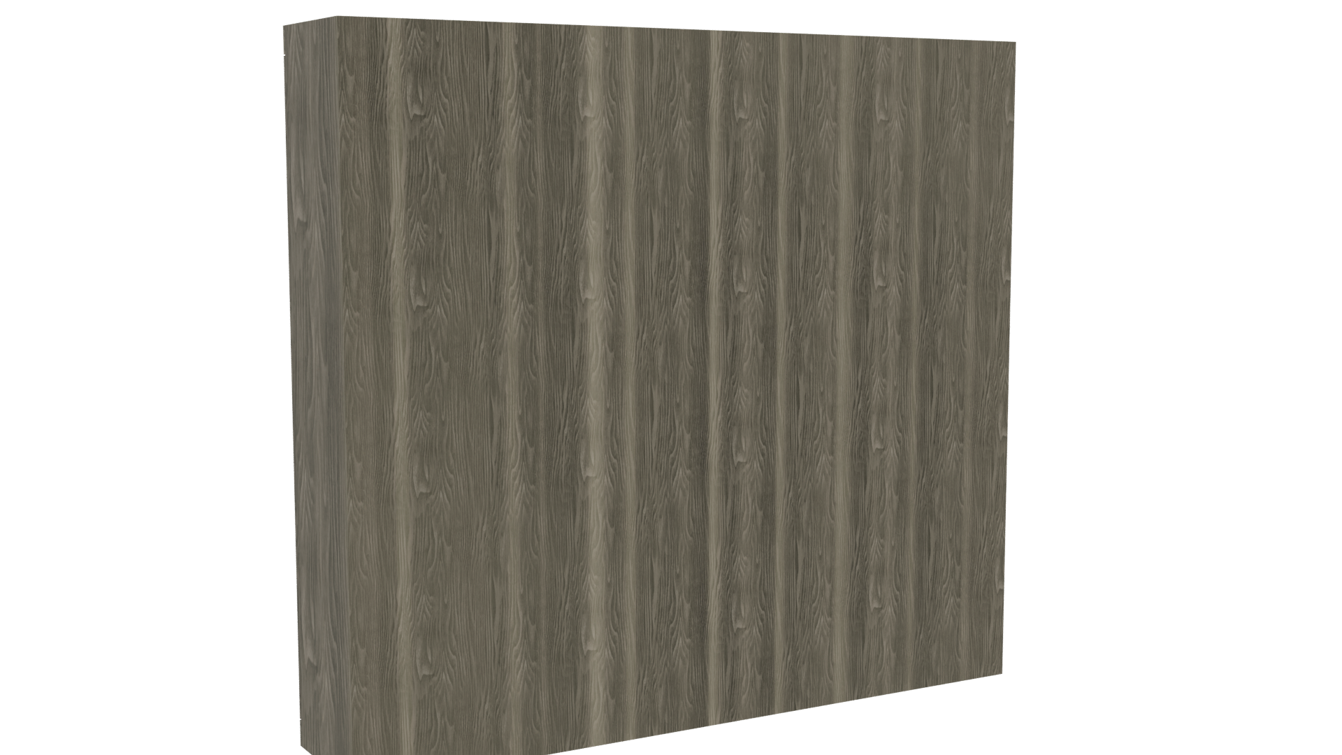 Stylish Wooden Panel Divider 3D - Professional 3D Model Render 4