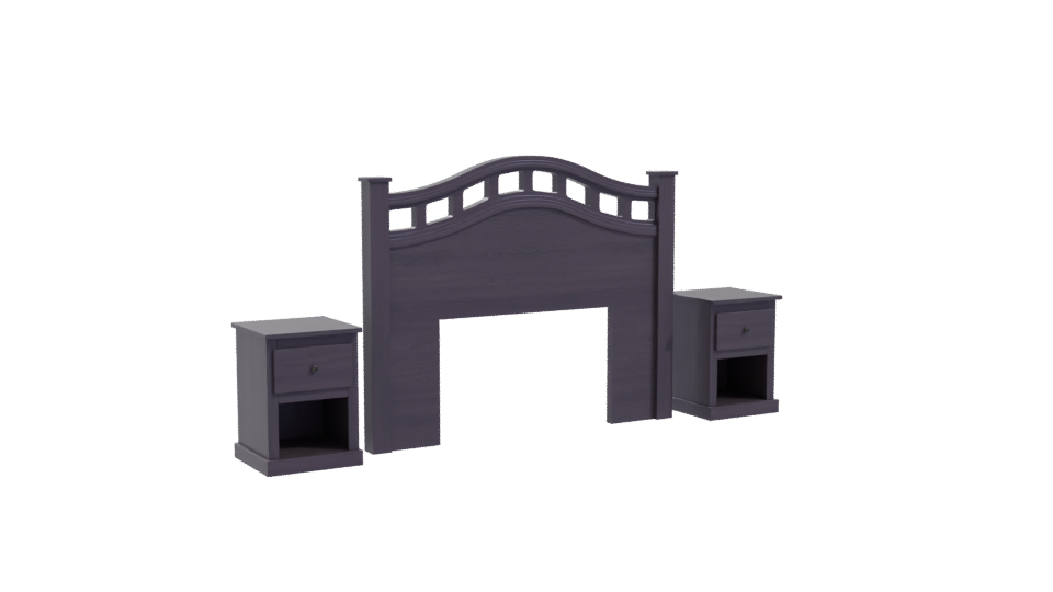 Elegant Bedroom Furniture Set 3D - Professional 3D Model Render 10