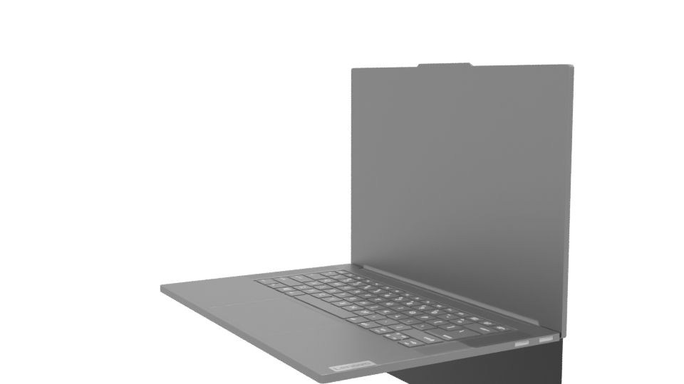 Sleek Laptop 3D Model - Professional 3D Model Render 13