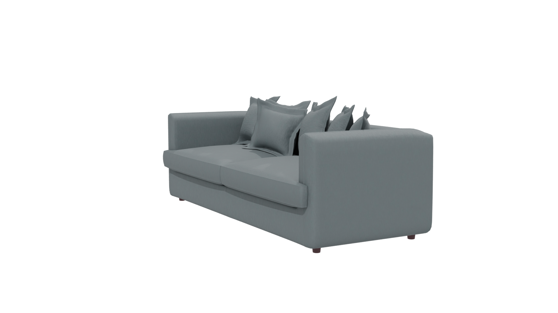 Stylish Modern Fabric Sofa 3D - Professional 3D Model Render 13