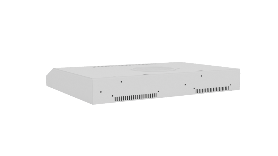 Sleek Modern White Device 3D Model - Professional 3D Model Render 4