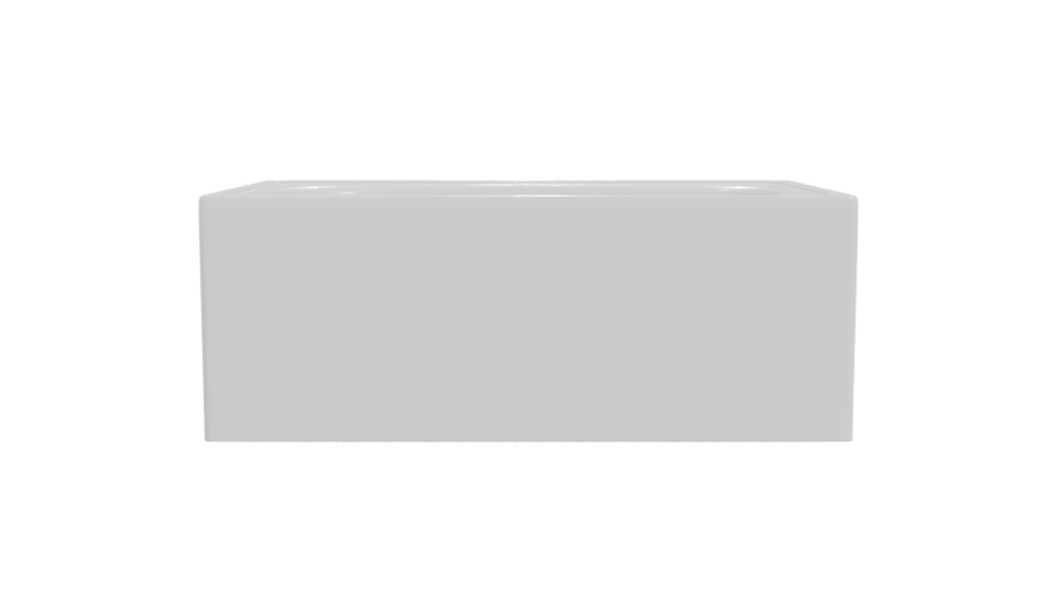 Tina De Baño Rectangular 3D Model - Professional 3D Model Render 11